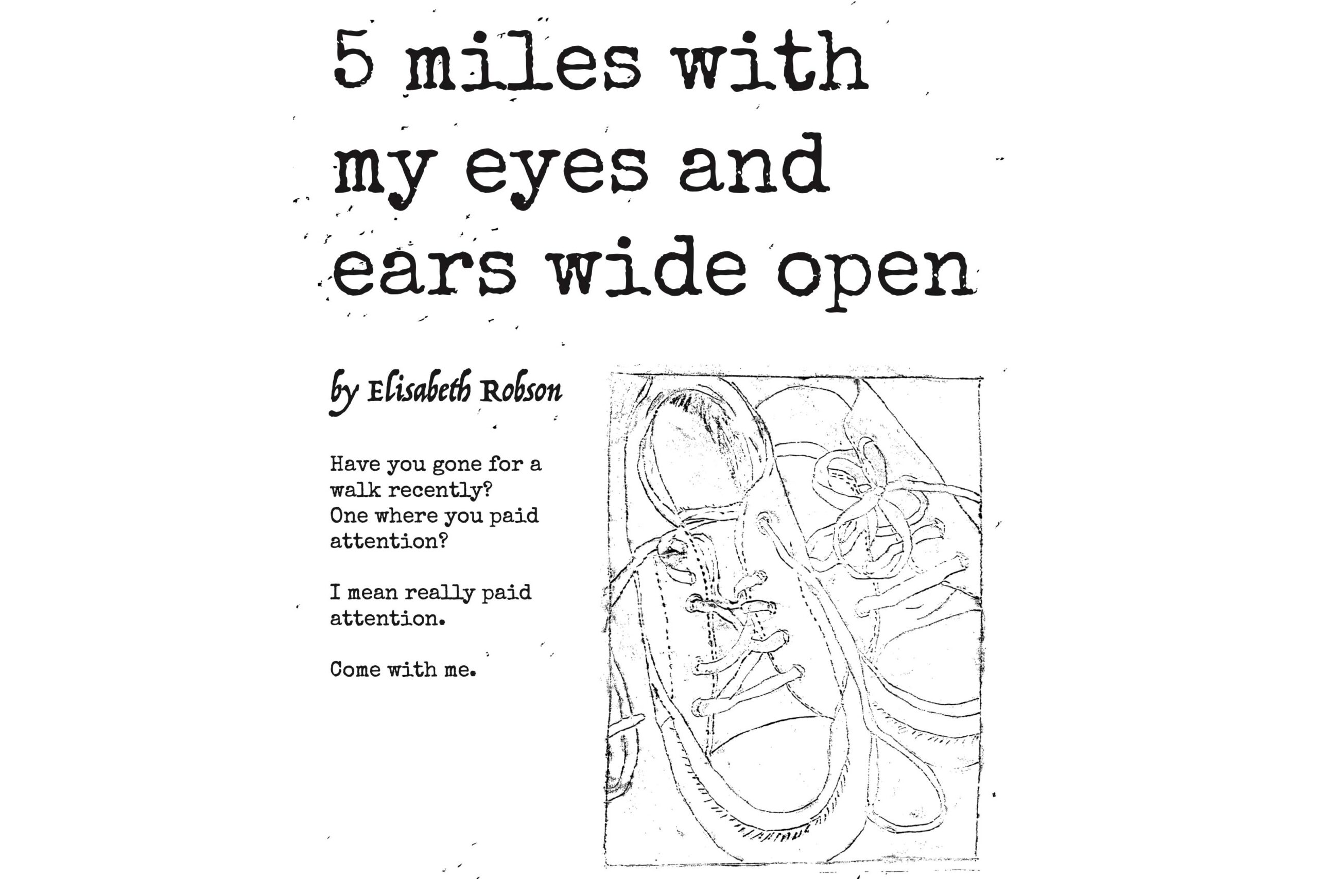 5 Miles Zine Cover
